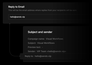 An email reply chain connects a 